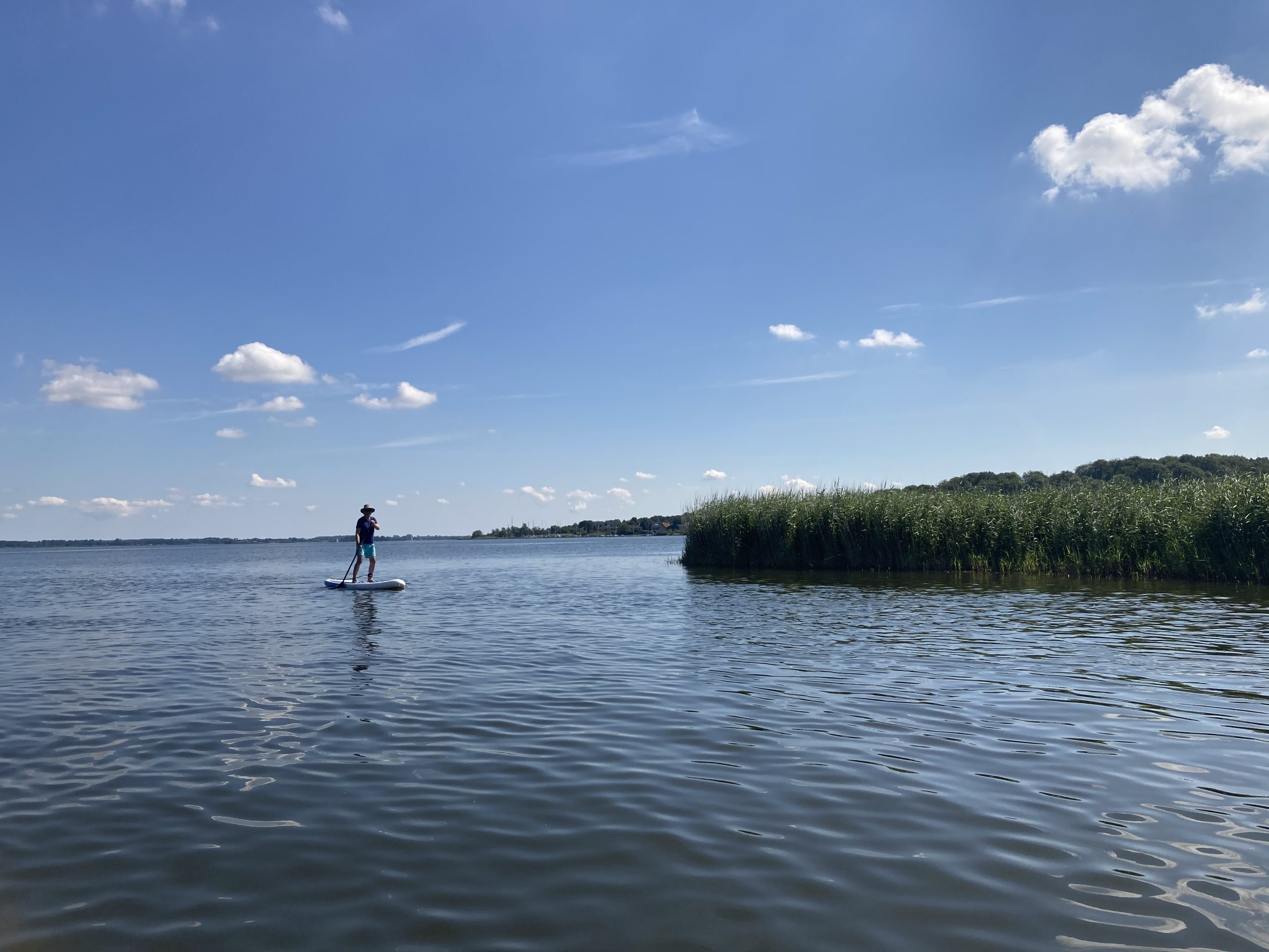 StandupPaddling auf dem Wasser